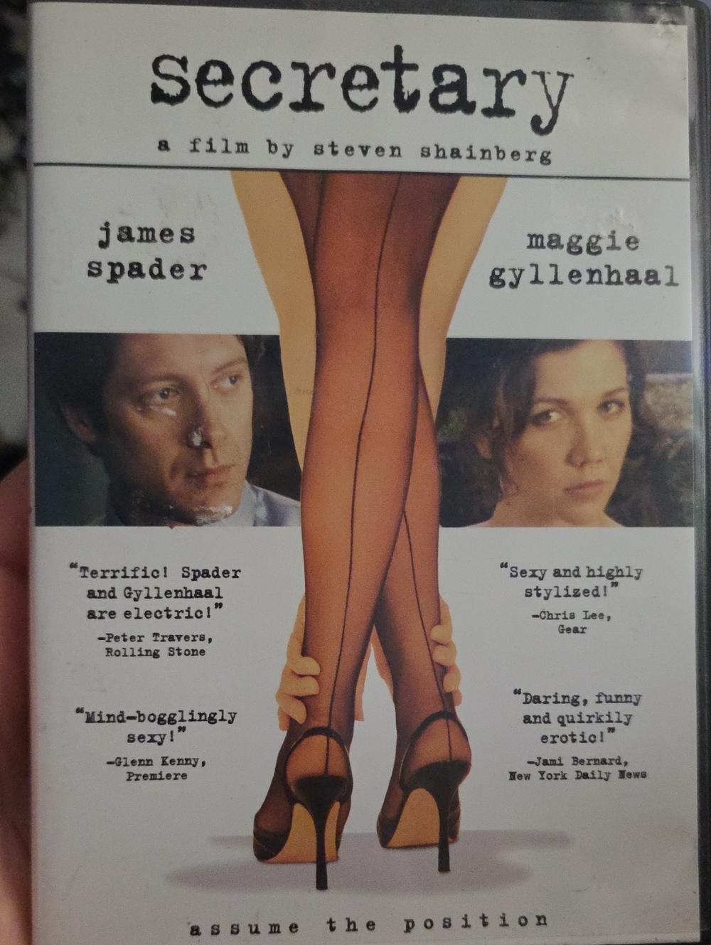 SecretarY Film DVD - Black Stockings Artwork